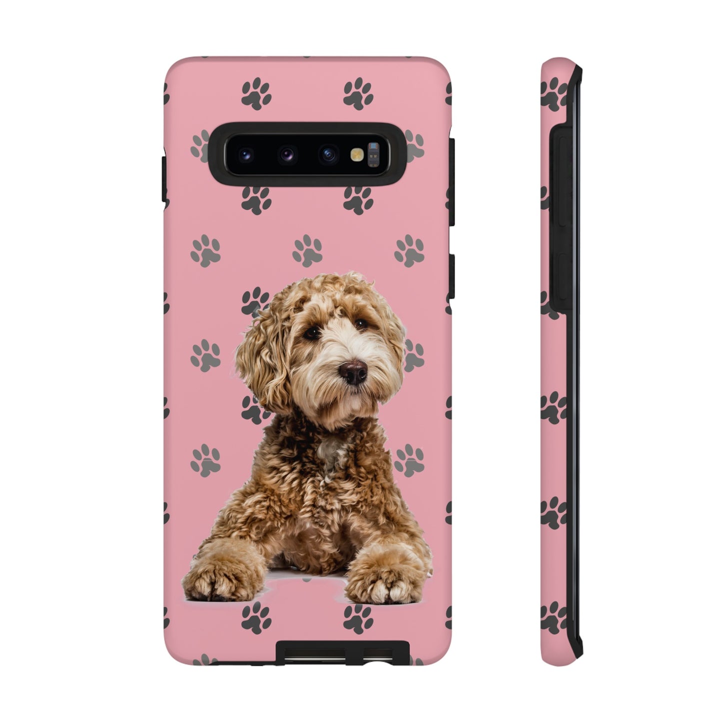 Pink Doodle Tough Phone Cases