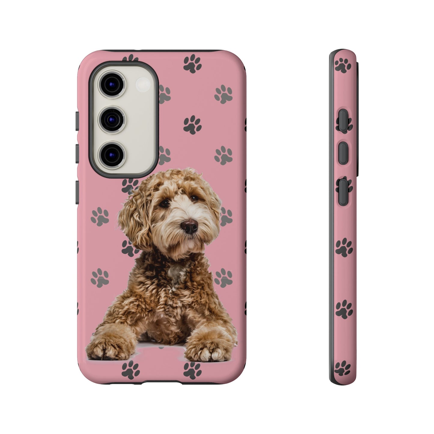 Pink Doodle Tough Phone Cases