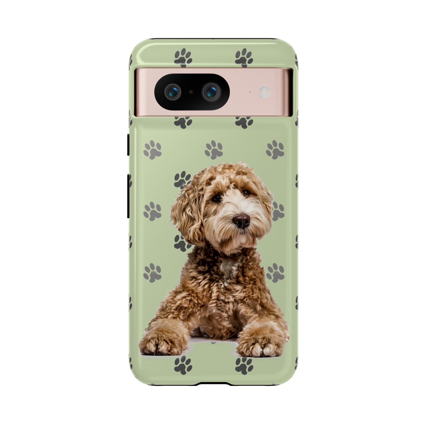 Green Doodle Tough Phone Cases