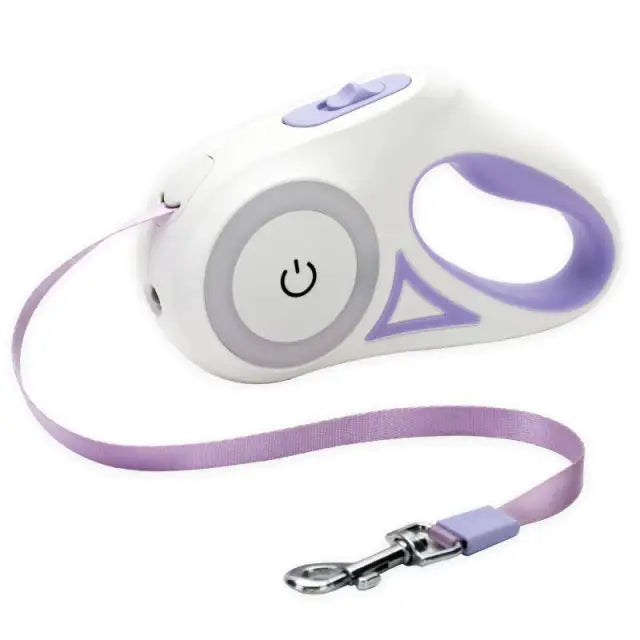 Led Lights Dog Retractable Leash