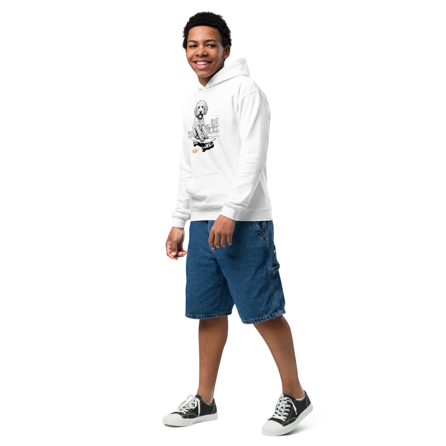 Cool Dood Youth heavy blend hoodie